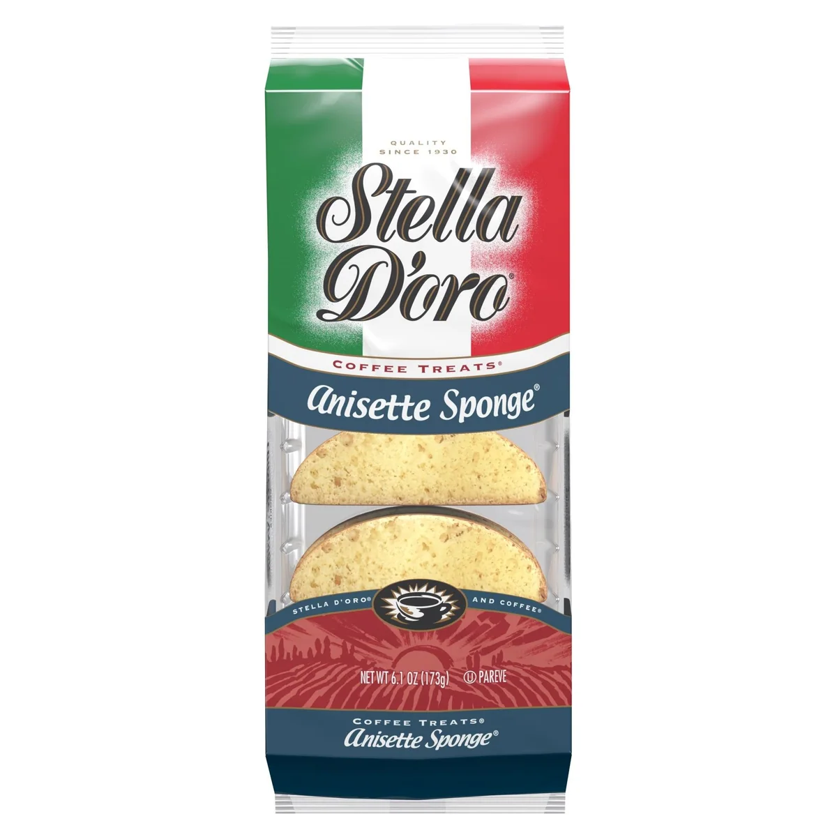 Stella D'oro Anisette Sponge, 6.1 oz bag