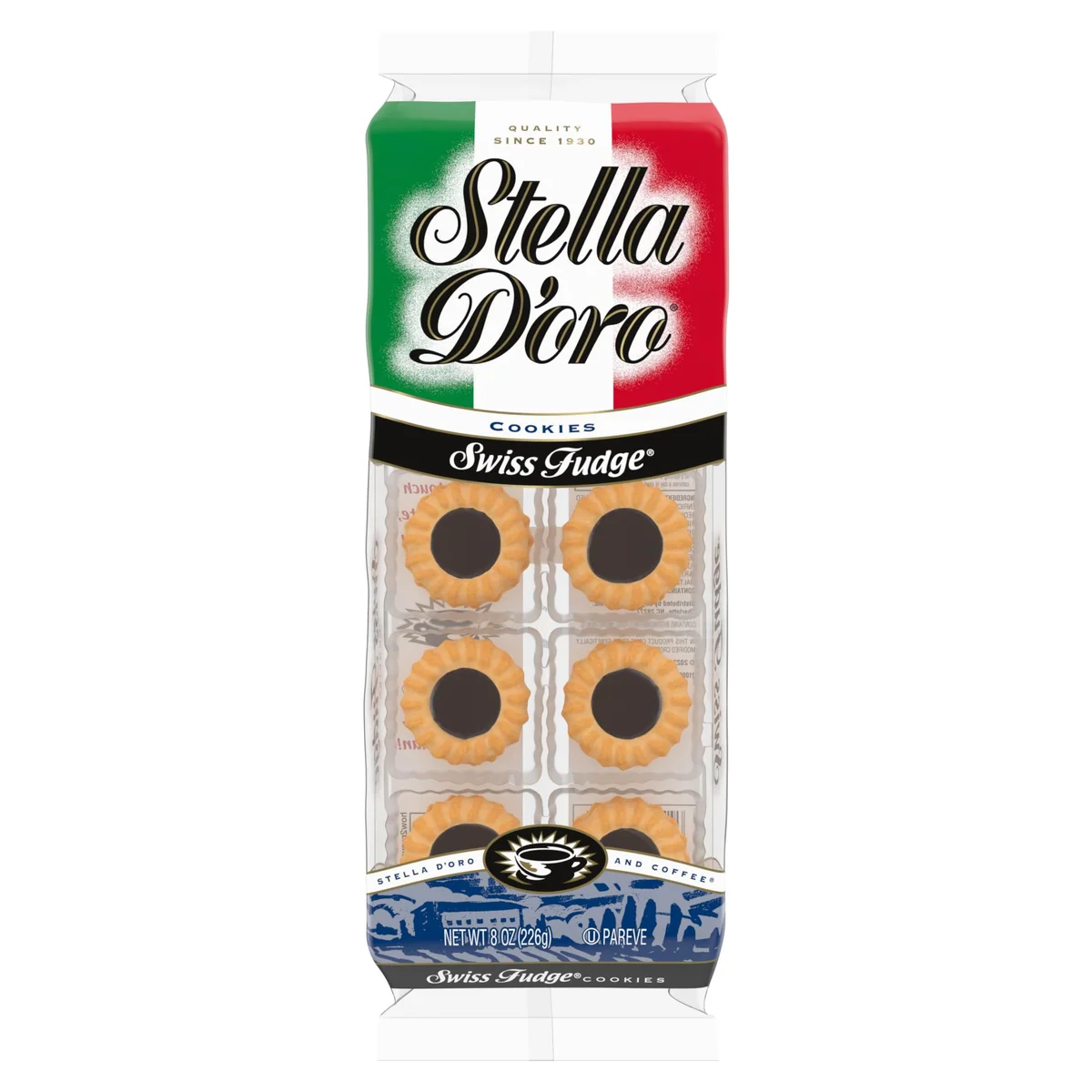 Stella D'oro Swiss Fudge Cookies, 8 oz bag